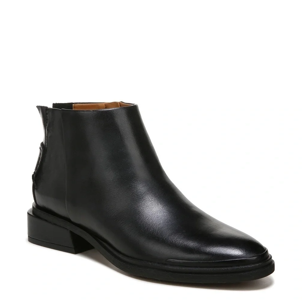Sarto Franco Sarto Womens Nemi Leather Booties Ankle Boots